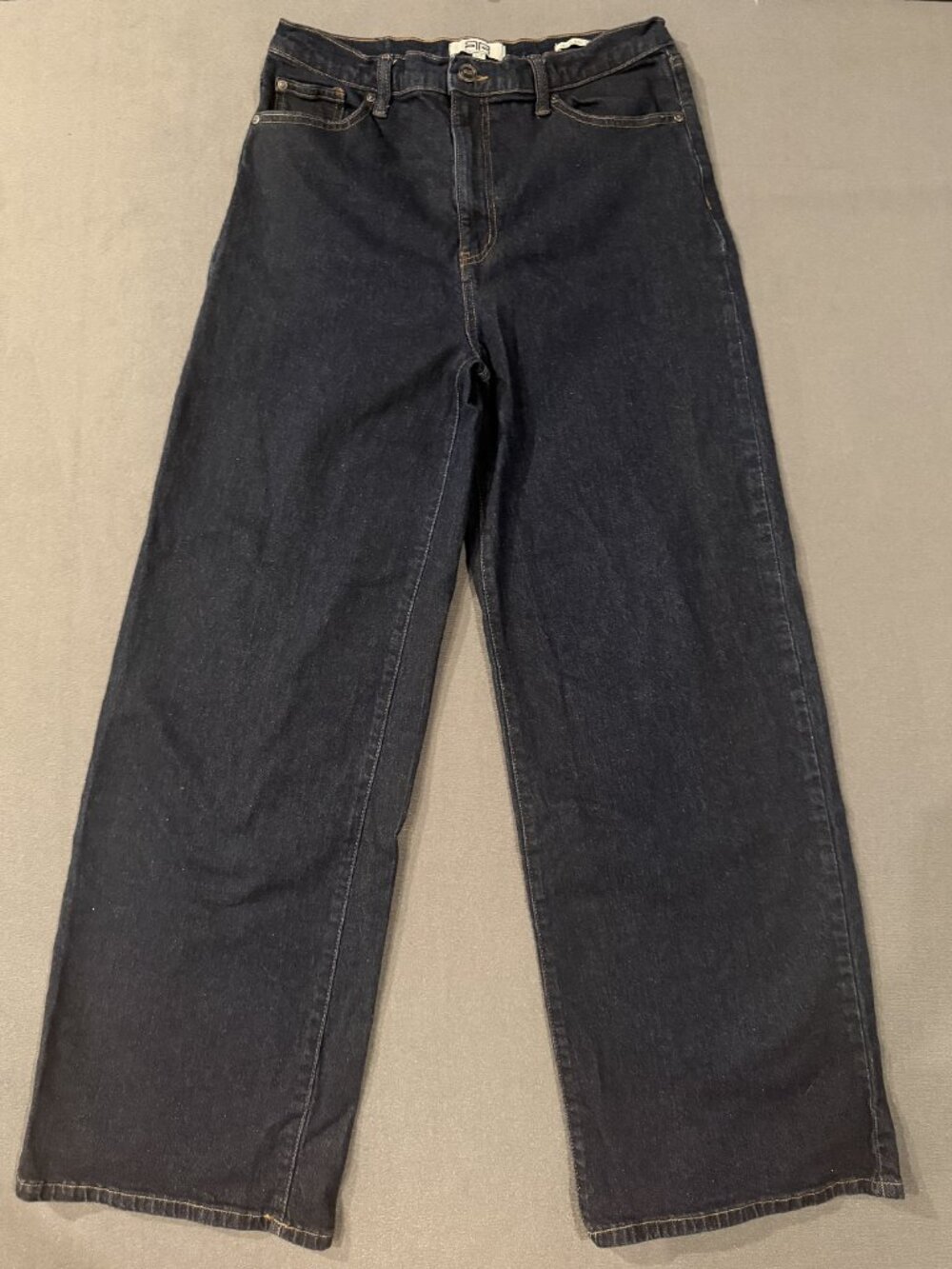 RR Robert Rodriguez High Rise Wide Leg Jeans Dark Wash Size 10/30